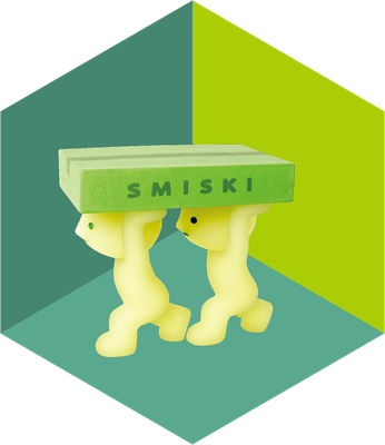 Little Smiski Teamwork